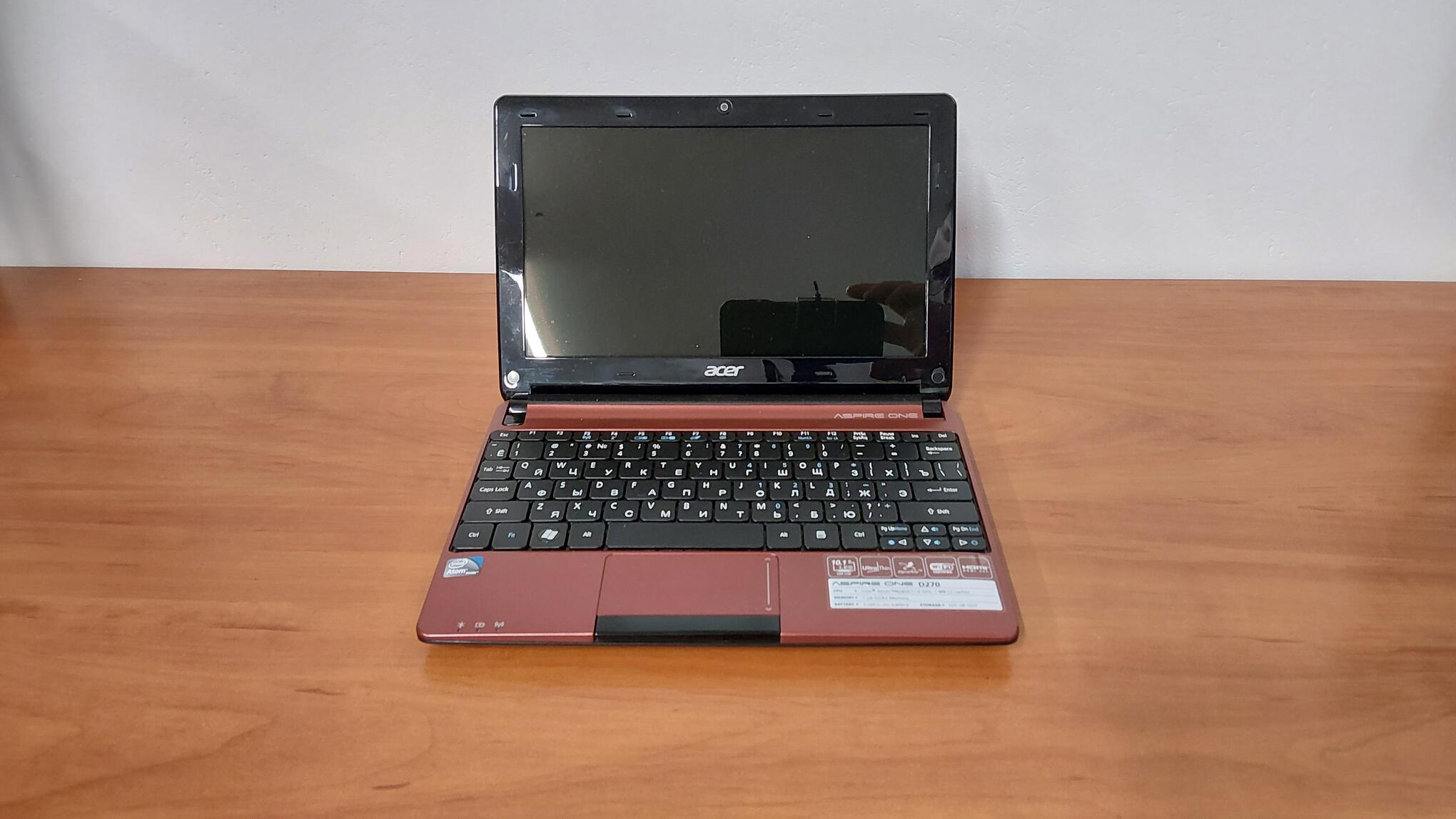 Acer Aspire One D270