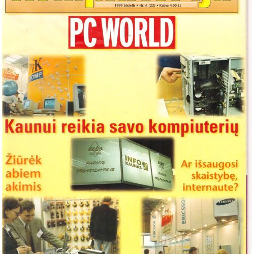 Kompiuterija PC World – 1999 Nr. 6
