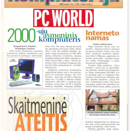 Kompiuterija PC World – 2000 Nr. 1