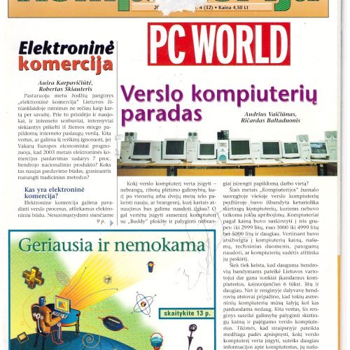 Kompiuterija PC World – 2000 Nr. 4