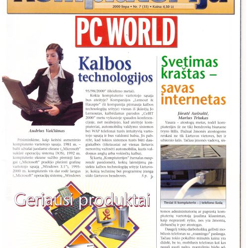 Kompiuterija PC World – 2000 Nr. 7