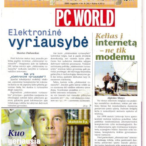 Kompiuterija PC World – 2000 Nr. 8
