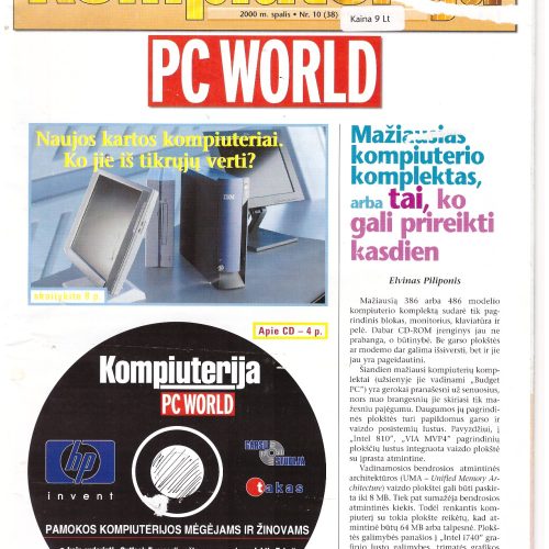 Kompiuterija PC World – 2000 Nr. 10