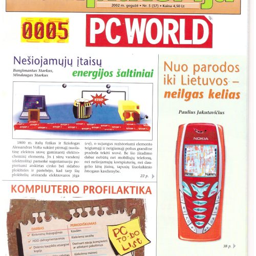 Kompiuterija PC World – 2002 Nr. 5