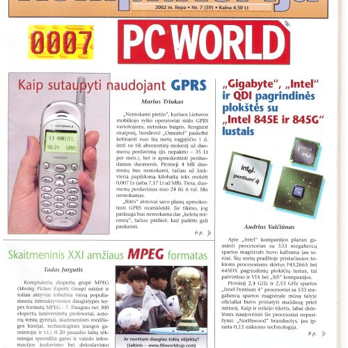 Kompiuterija PC World – 2002 Nr. 7