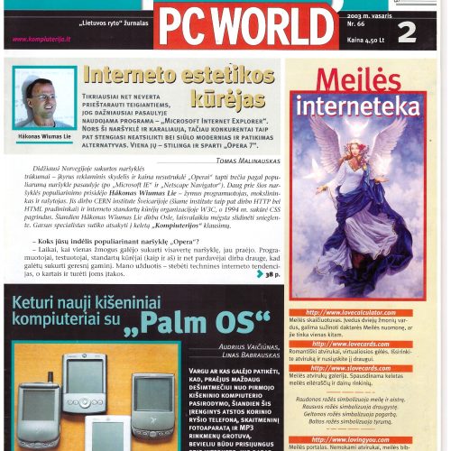 Kompiuterija PC World – 2003 Nr. 2