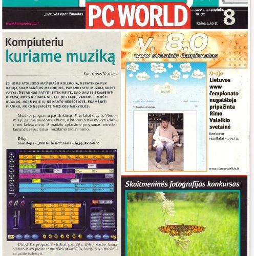 Kompiuterija PC World – 2003 Nr. 8