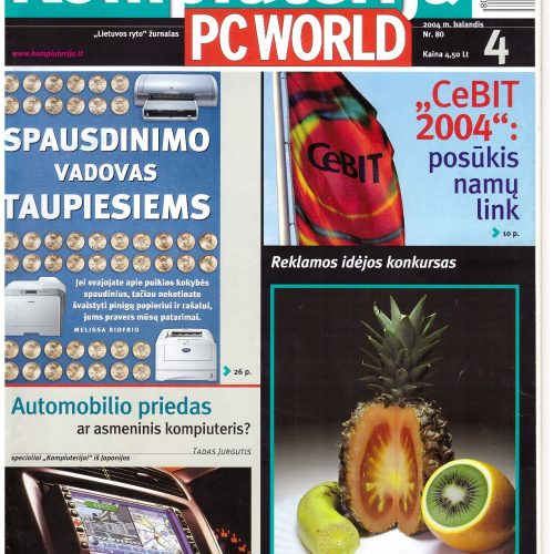 Kompiuterija PC World - 2004 Nr. 4