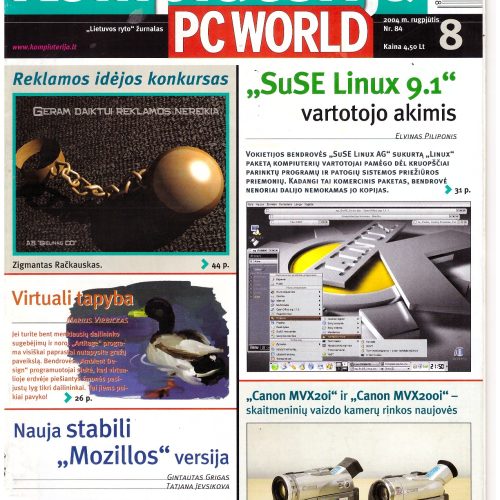 Kompiuterija PC World - 2004 Nr. 8