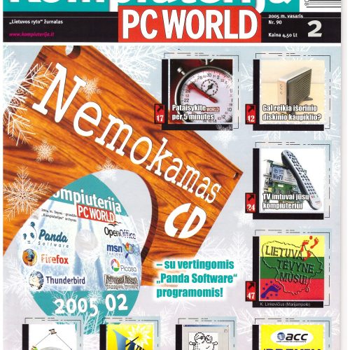 Kompiuterija PC World – 2005 Nr. 2