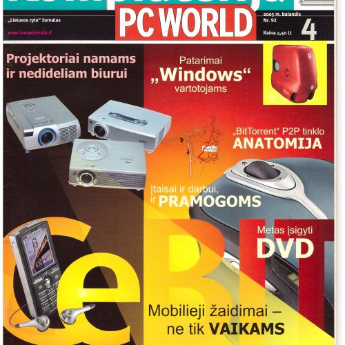 Kompiuterija PC World – 2005 Nr. 4
