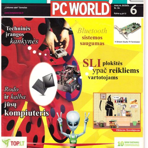Kompiuterija PC World – 2005 Nr. 6