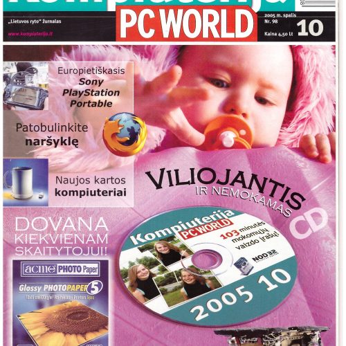 Kompiuterija PC World – 2005 Nr. 10
